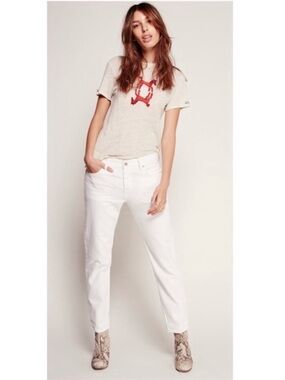 Levi’s 501 CT White Boyfriend Jeans Size * 8/29 * Button Fly Selvedge ct EUC